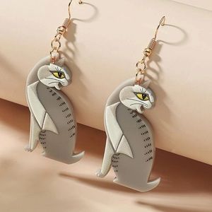 🐈 Awesome Cartoon Kitty Cat Drop Earrings 🐈